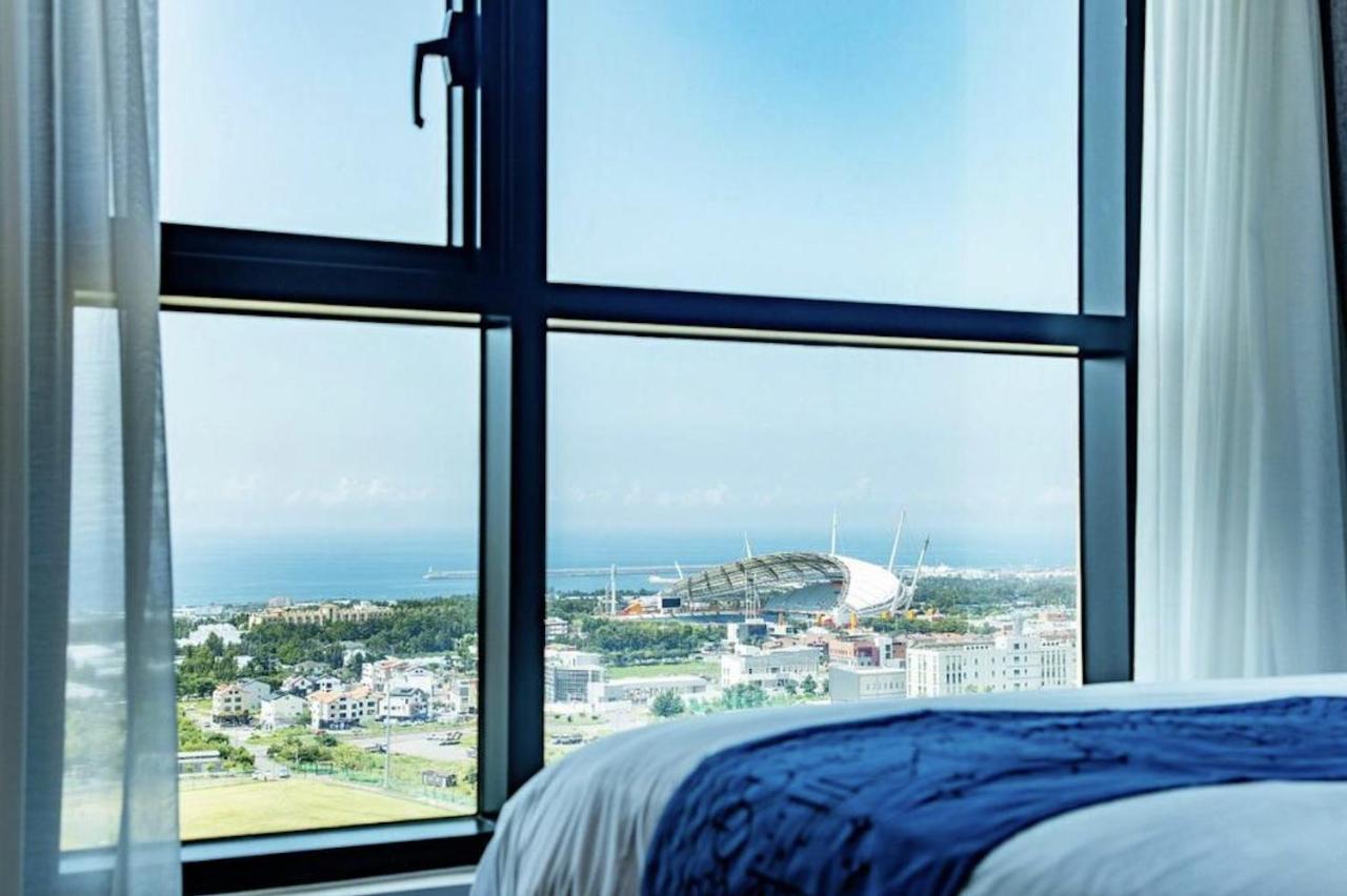 Jeju Pureun Hotel ソギポ エクステリア 写真